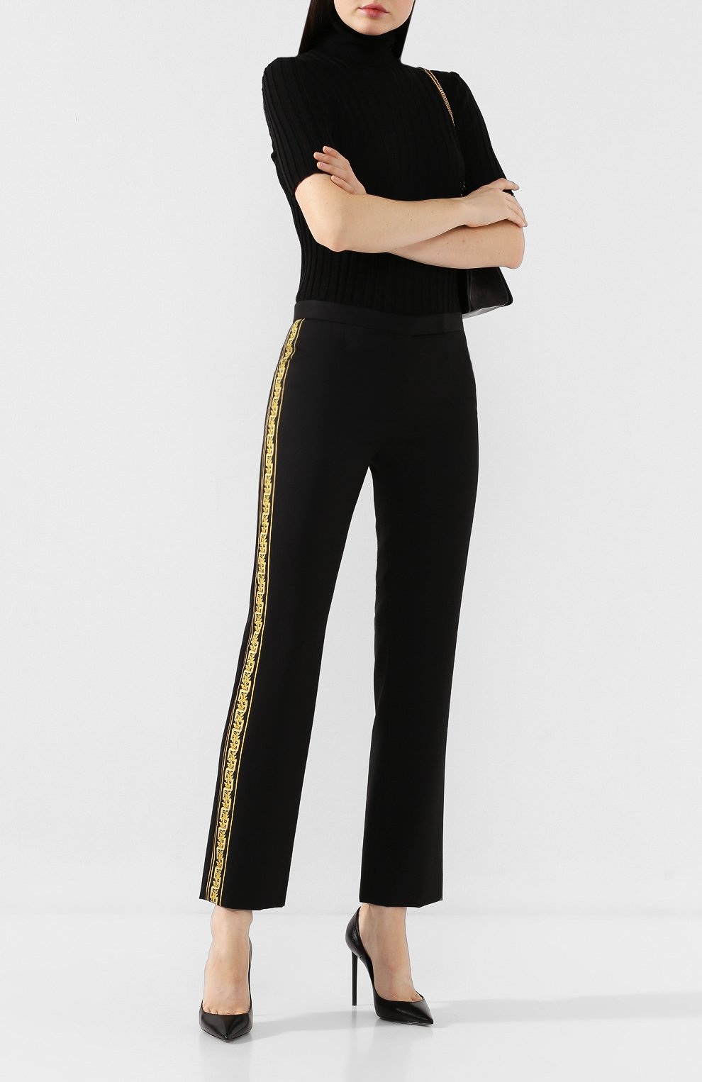 Шерстяные брюки VERSACE, арт. A83808/A220850, фото 2