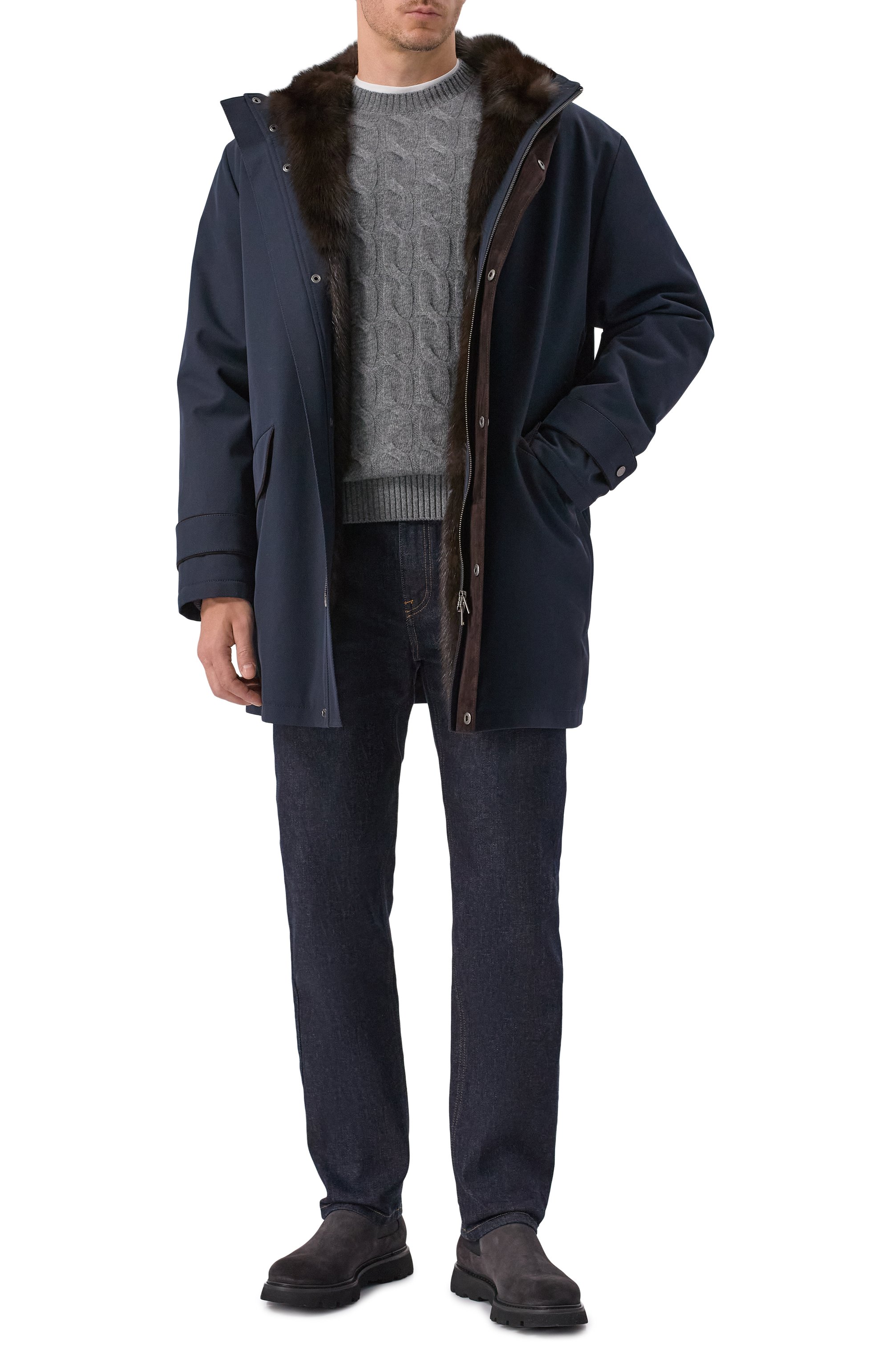 Джемпер из шерсти и кашемира ANDREA CAMPAGNA, арт. M5625-6135V, фото 2