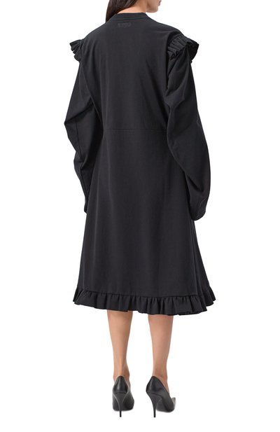 Хлопковое платье VETEMENTS, арт. WE54DR140B/1200 JERSEY, фото 4