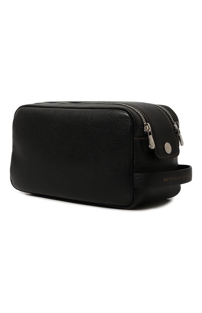 Несессер BRUNELLO CUCINELLI черного цвета по цене 124000 руб., арт. MWZIU334, фото 2 Несессер BRUNELLO CUCINELLI, арт. MWZIU334, фото 2