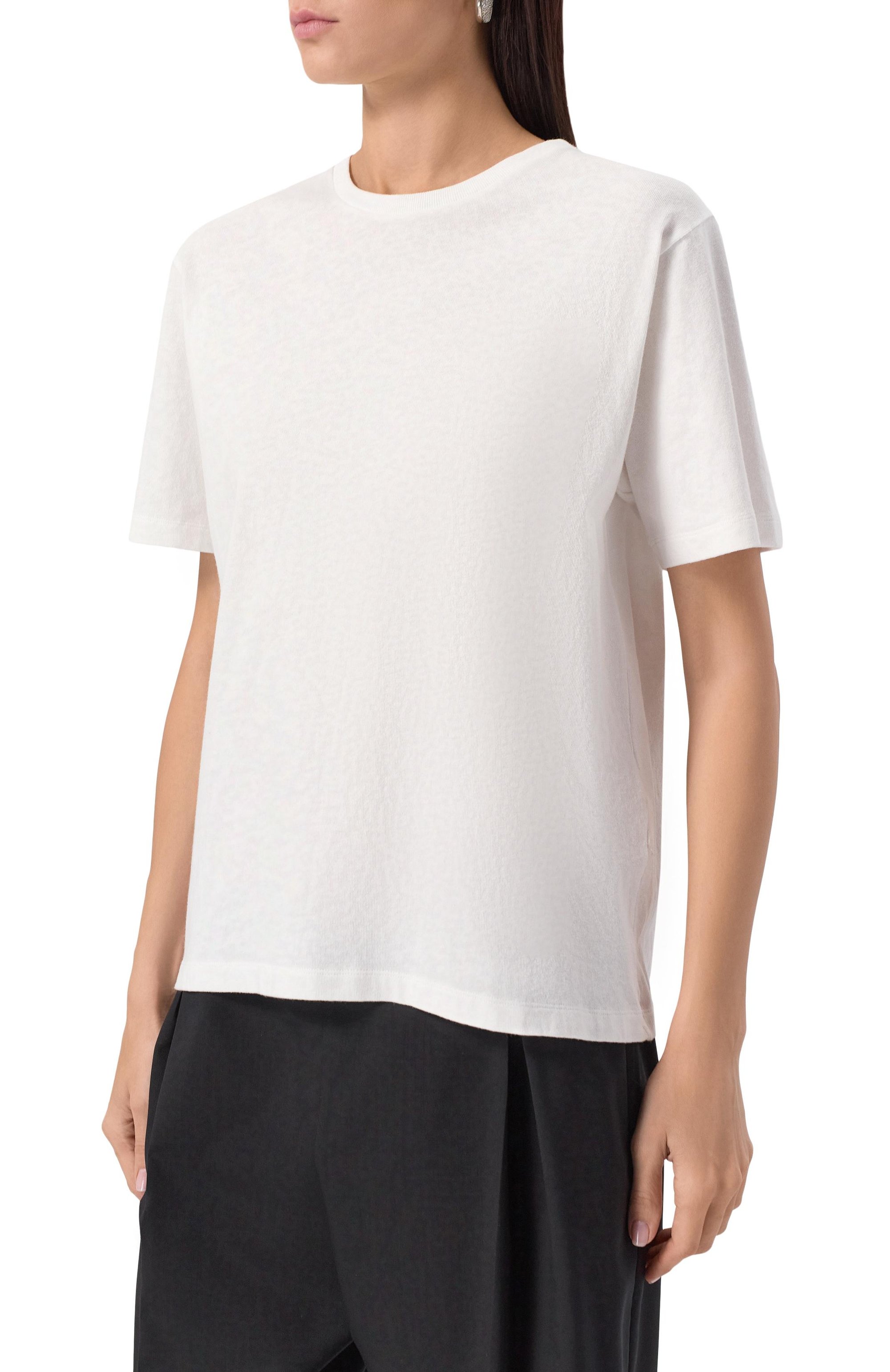 Хлопковая футболка KHAITE, арт. 2196138/MAE, фото 3