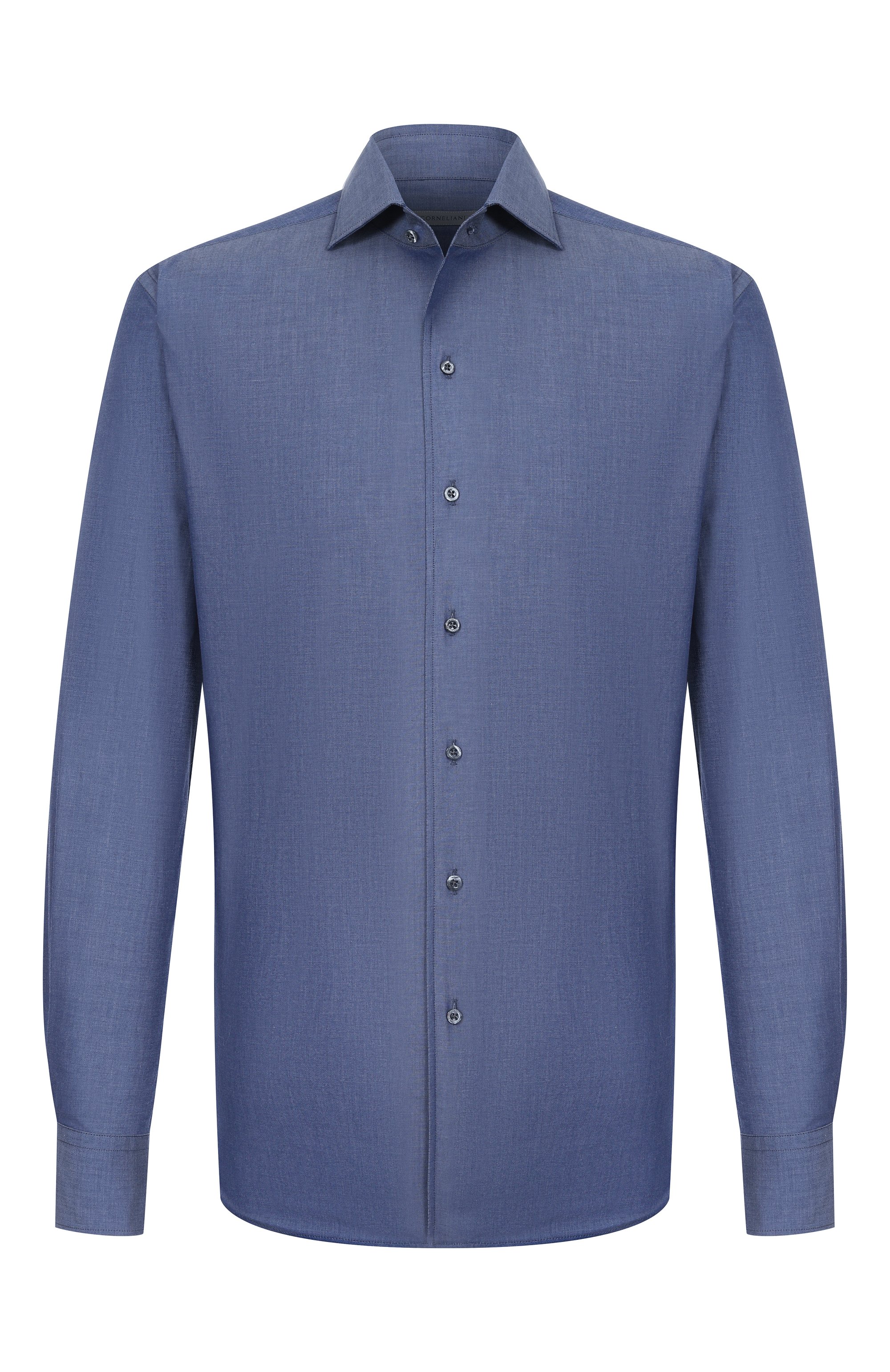 Хлопковая рубашка CORNELIANI, арт. 25P156-2511472, фото 1