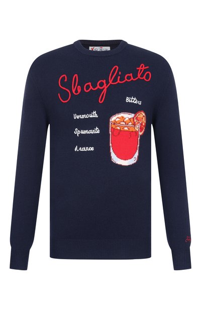 Мужской джемпер из шерсти и вискозы MC2 SAINT BARTH, арт. HER0001-00322I/HER0N