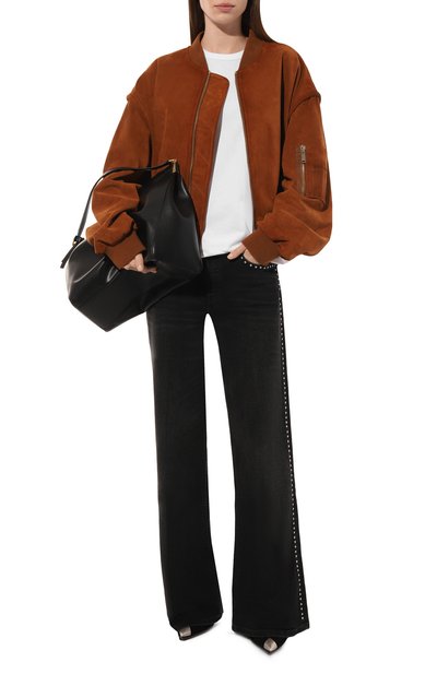 Хлопковая футболка AECA WHITE, арт. AWCMSSBDTTSST010C0, фото 2