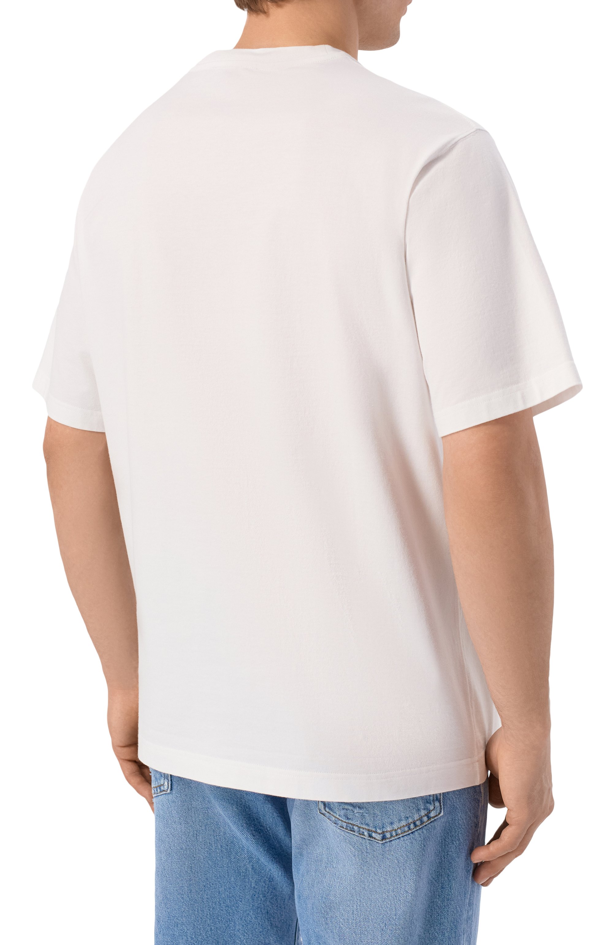 Хлопковая футболка DOLCE & GABBANA, арт. G8PN9Z/G7P0P, фото 4