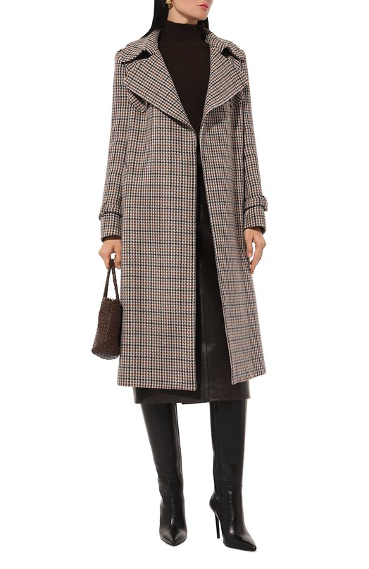 Шерстяное пальто Tagliatore 0205 CAR0LA/G30010 Бежевый  CAR0LA/G30010 Фото 2