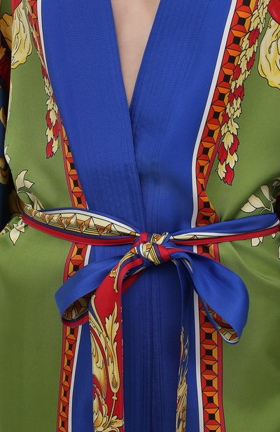 Шелковый халат VERSACE, арт. 1001524/1A00735, фото 5