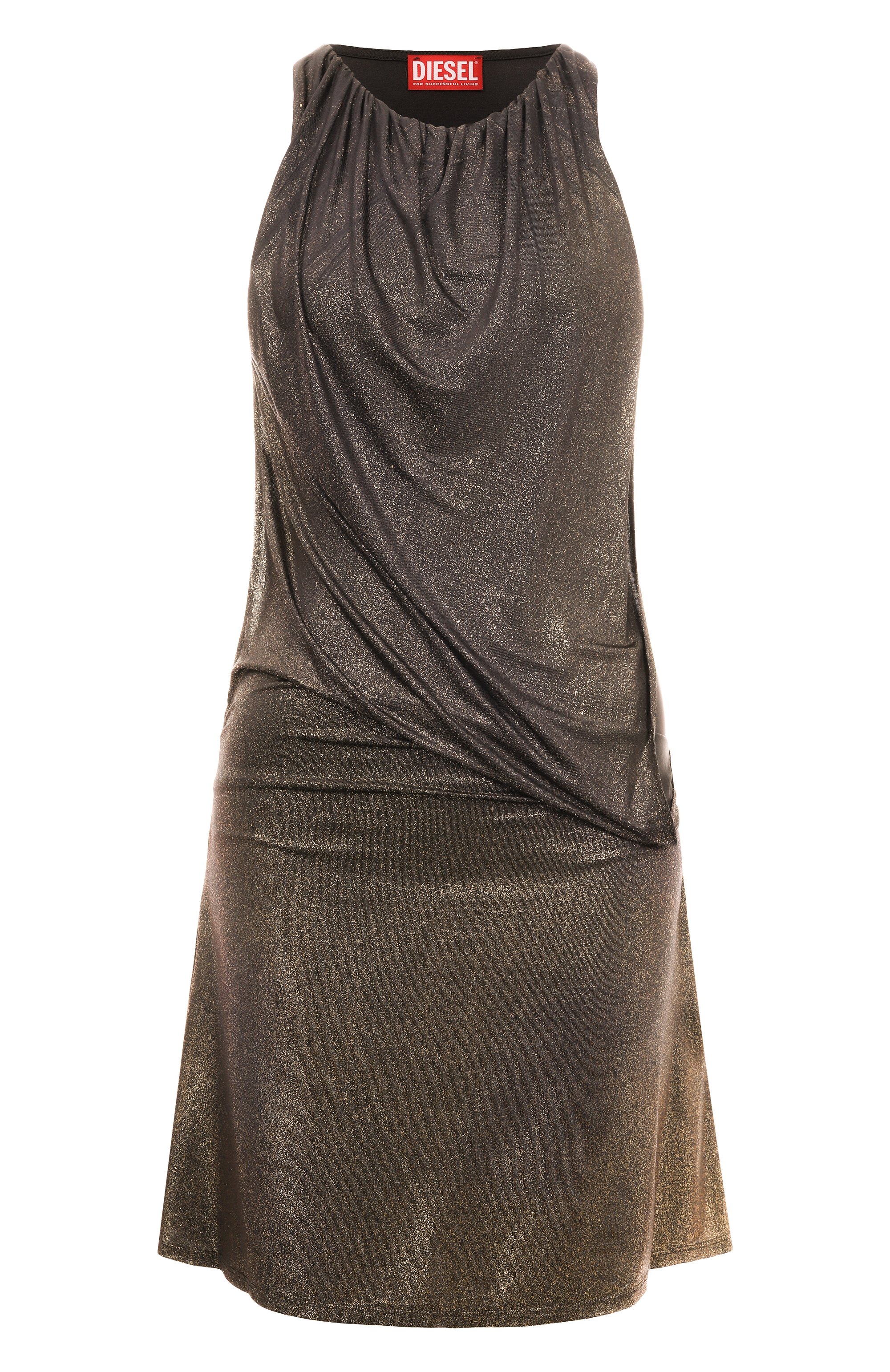 Платье d-karam DIESEL бронзового цвета по цене 48600 руб., арт. A18560/0NKCU, фото 1 Платье d-karam DIESEL, арт. A18560/0NKCU, фото 1