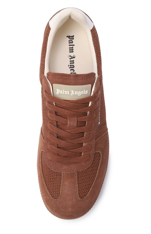 Комбинированные кеды Century Palm Angels PMIA109S26LEA002 Коричневый  PMIA109S26LEA002 Фото 5