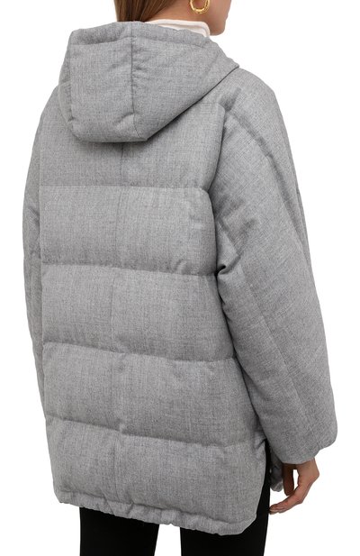 Шерстяной пуховик BRUNELLO CUCINELLI, арт. MT5972770, фото 4