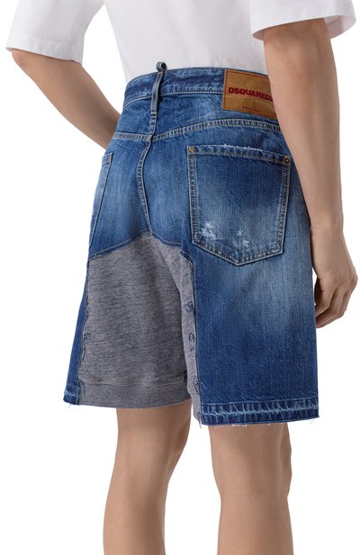 Джинсовые шорты DSQUARED2, арт. S74MU0930/D30011, фото 4