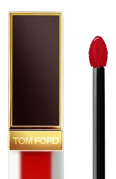 Жидкая помада для губ liquid lip luxe matte, оттенок scarlet rouge (6g) TOM FORD  цвета, арт. TC4N-09 | Фото 3 (Региональные ограничения белый список (Axapta Mercury): Не проставлено; Финишное покрытие: Матовый; Нос: Не проставлено)