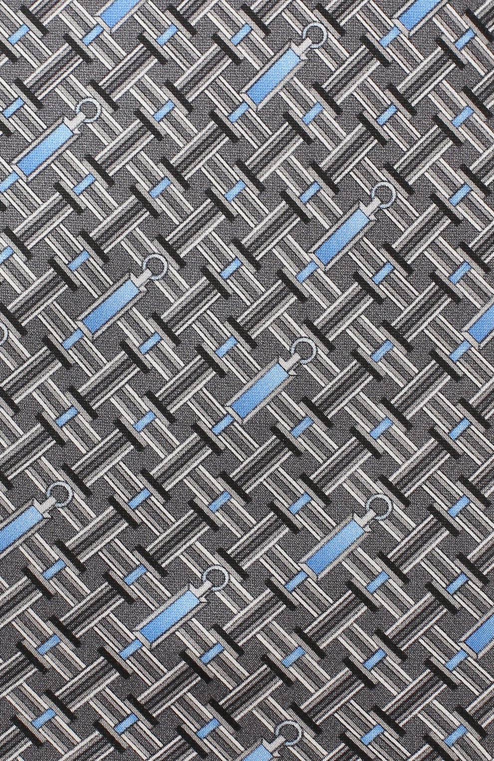 Шелковый галстук ZILLI серого цвета по цене 25800 руб., арт. 50200/TIES, фото 3 Шелковый галстук ZILLI, арт. 50200/TIES, фото 3