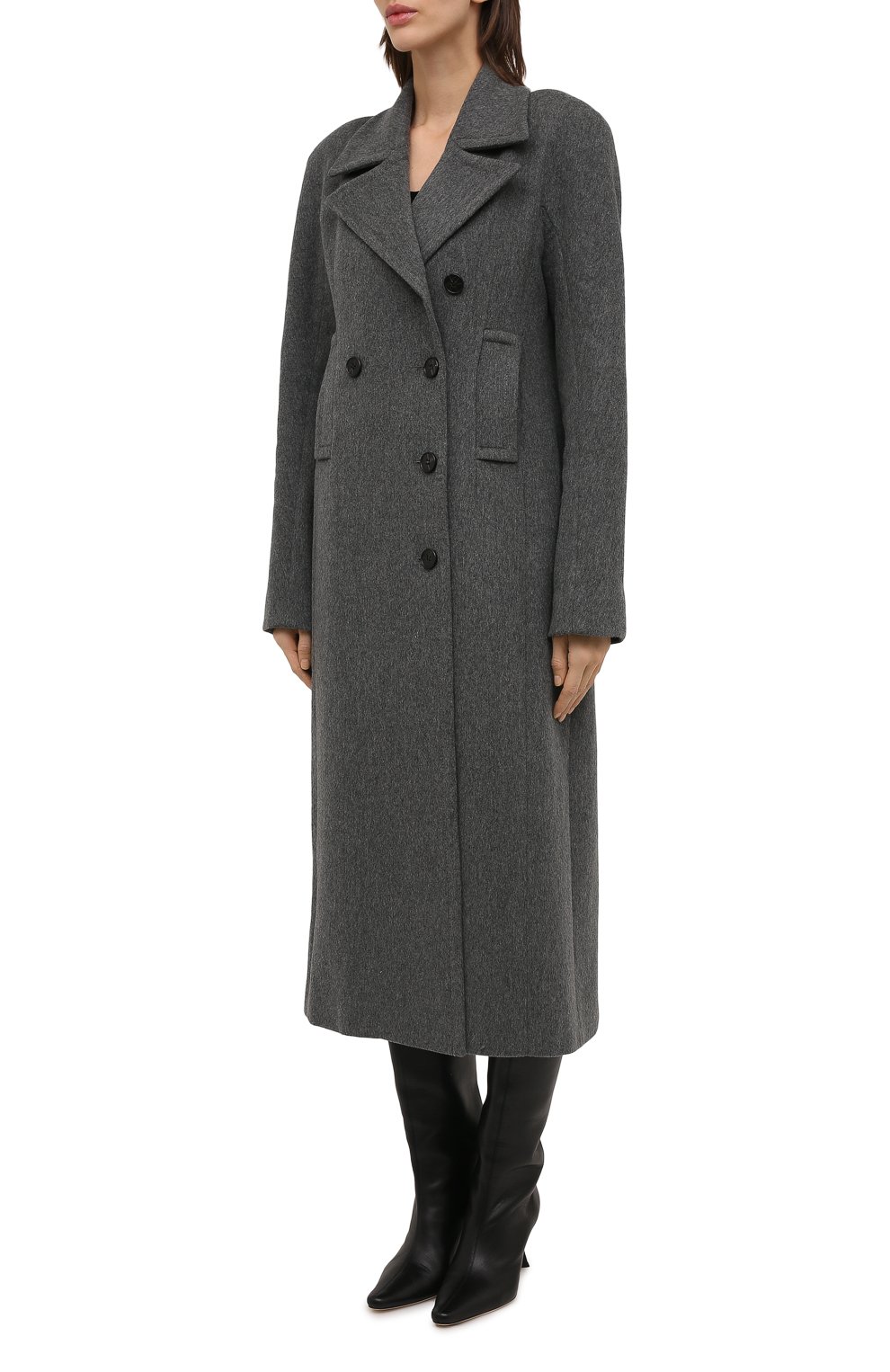 Пальто из шерсти и хлопка LVIR, арт. LV21F-CT17, фото 3