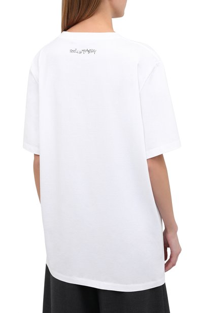 Хлопковая футболка STELLA MCCARTNEY, арт. 569294/SMP79, фото 4