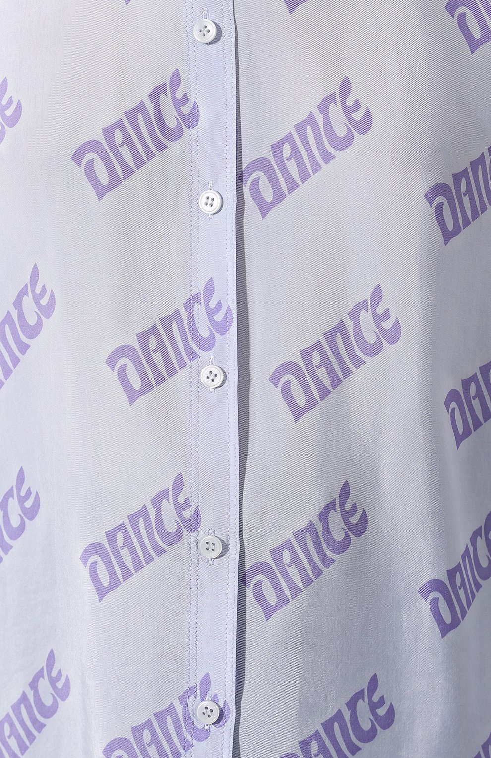 Рубашка из вискозы ACNE STUDIOS голубого цвета по цене 54500 руб., арт. AC0067, фото 5 Рубашка из вискозы ACNE STUDIOS, арт. AC0067, фото 5