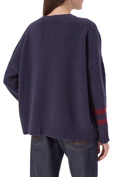 Шерстяной свитер WEEKEND MAX MARA синего цвета по цене 36850 руб., арт. PAVIDI, фото 4 Шерстяной свитер WEEKEND MAX MARA, арт. PAVIDI, фото 4