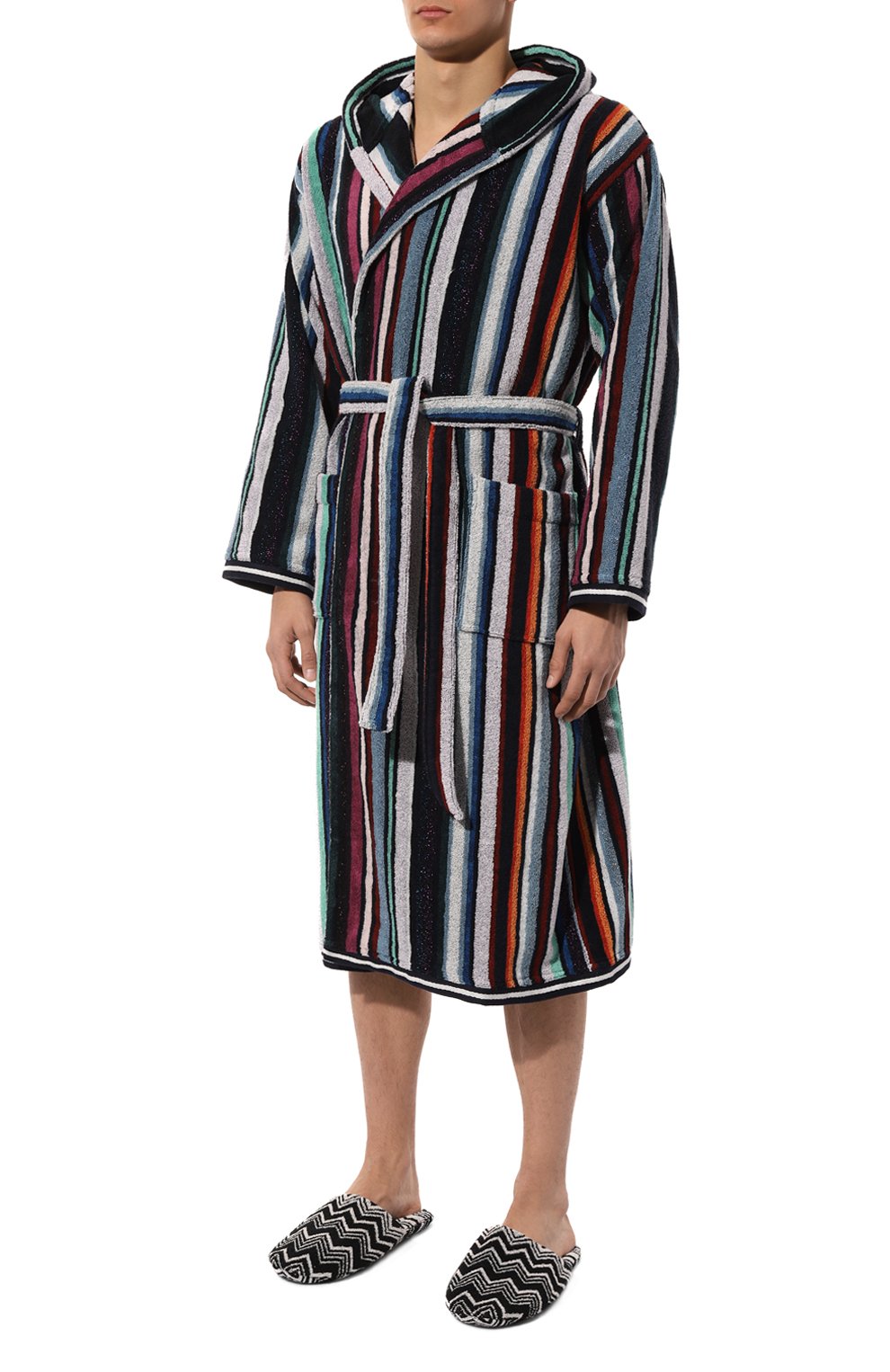 Халат из хлопка и вискозы MISSONI, арт. 1C3AC99758/150, фото 3