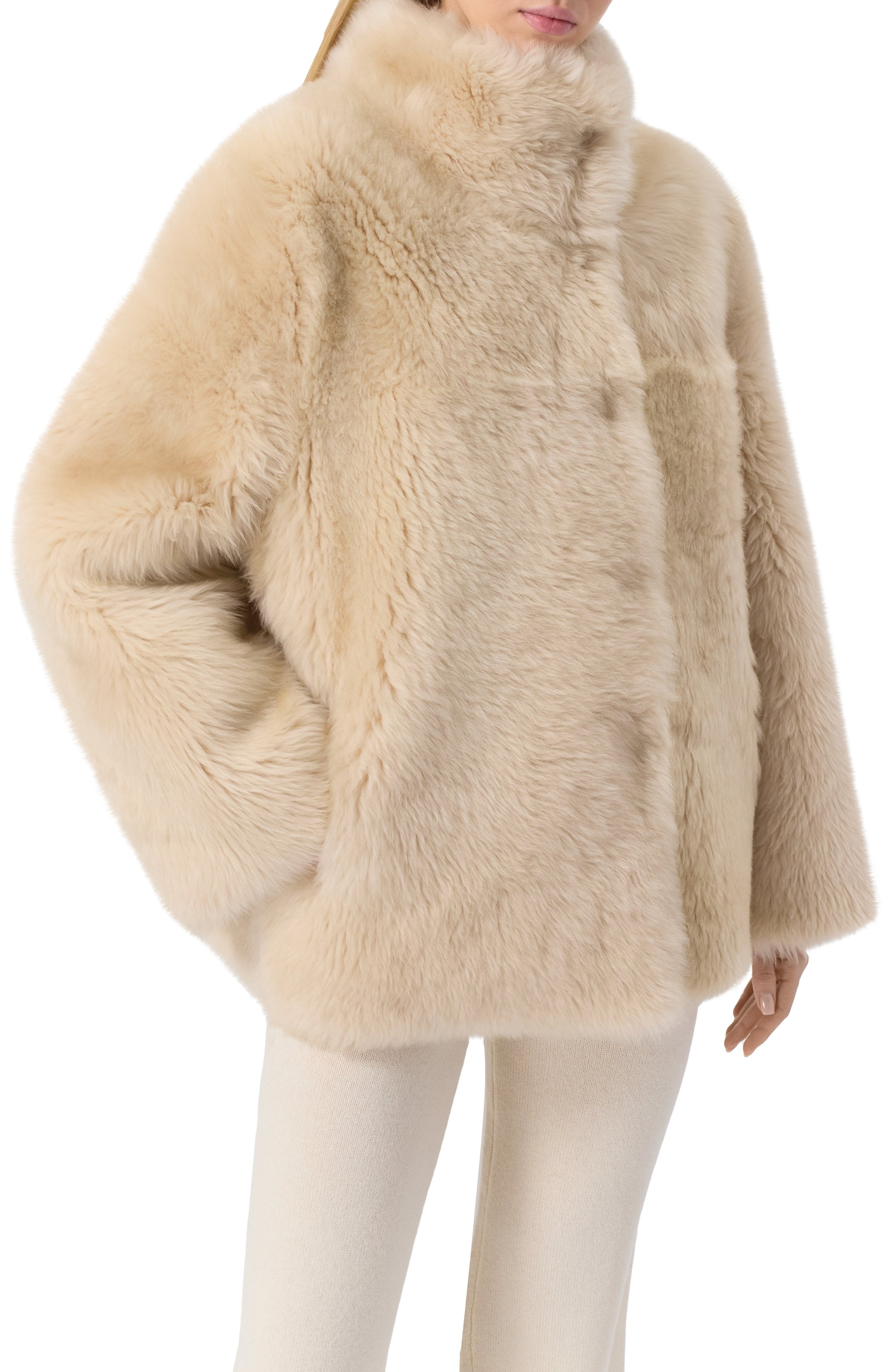 Двусторон няя дубленка из овчины CHAUD STUDIO, арт. MARILYN24, фото 3