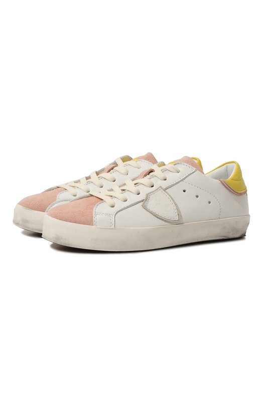 Кожаные кеды Philippe Model Junior 16400₽