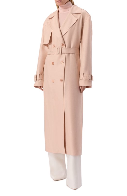 Льняной тренч MVST M26.2PW.J905/T30 Розовый  M26.2PW.J905/T30 Фото 3