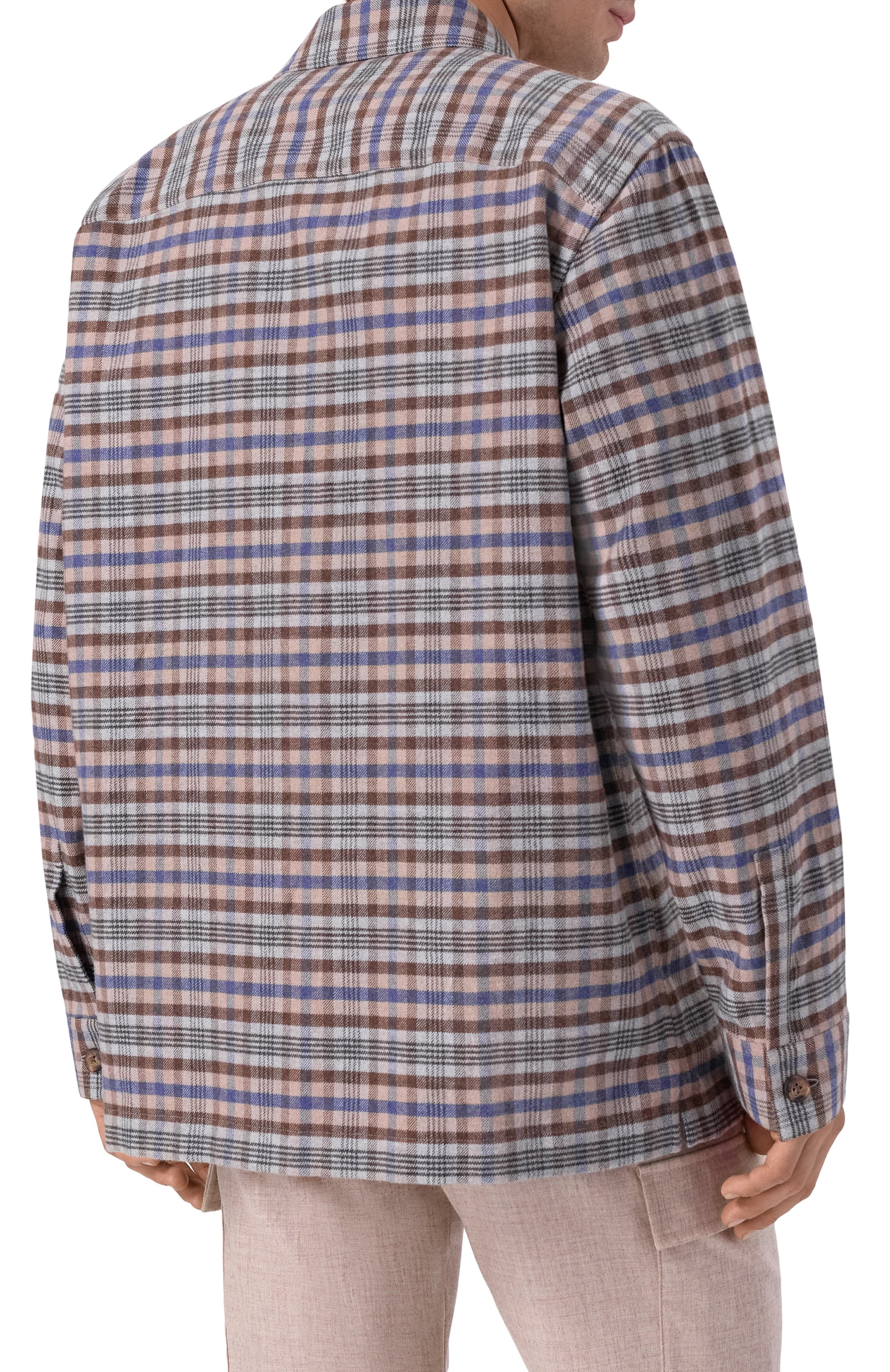 Хлопковая рубашка GIAMPAOLO, арт. GB24/TS43322, фото 4