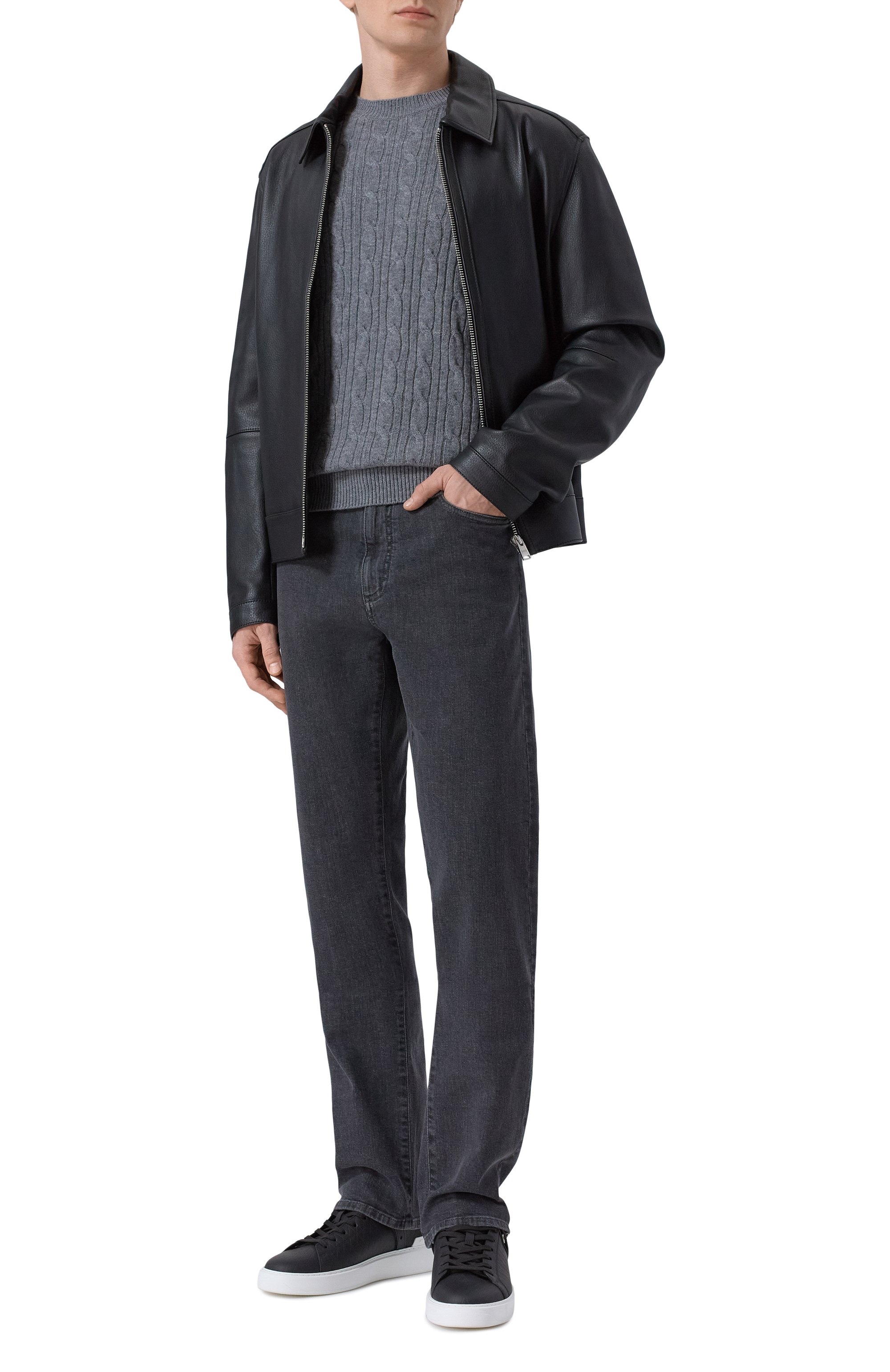 Джемпер из шерсти и кашемира BOSS, арт. 50549975, фото 2