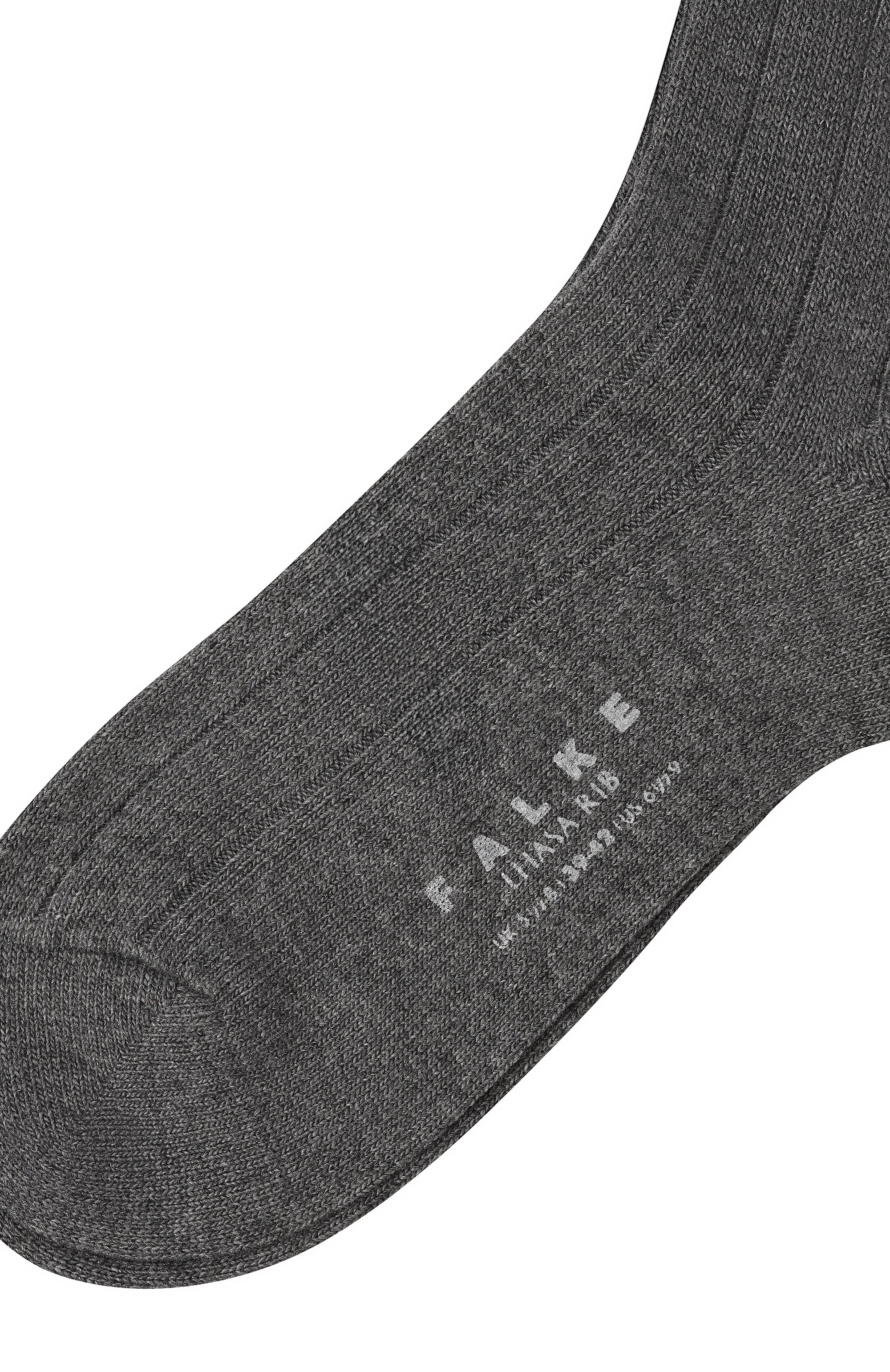Носки FALKE темно-серого цвета по цене 3590 руб., арт. 14405, фото 2 Носки FALKE, арт. 14405, фото 2
