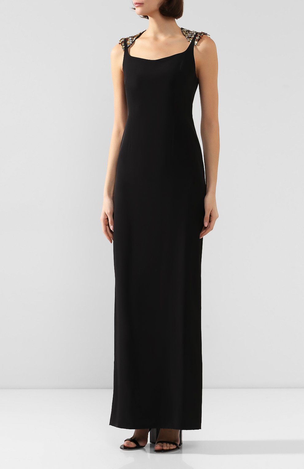 Платье DRIES VAN NOTEN черного цвета по цене 95700 руб., арт. 192-11089-8065, фото 3 Платье DRIES VAN NOTEN, арт. 192-11089-8065, фото 3