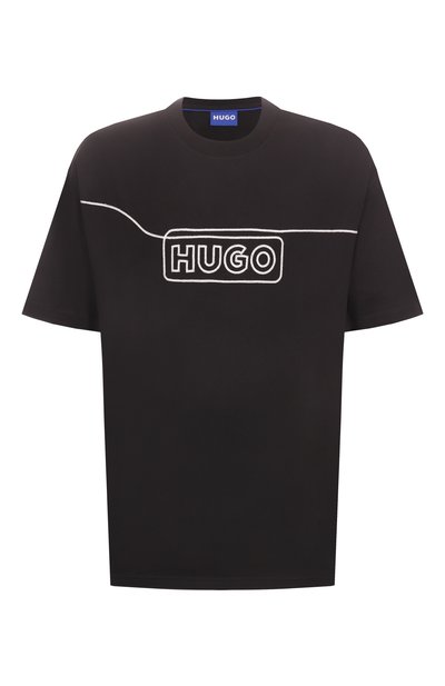 Мужская хлопковая футболка HUGO BLUE, арт. 50530341