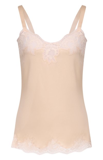 Женская топ из шелка и хлопка DOLCE & GABBANA, арт. 07A00T/0N013