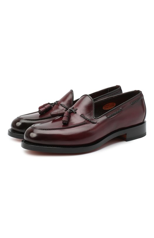 фото Кожаные лоферы santoni