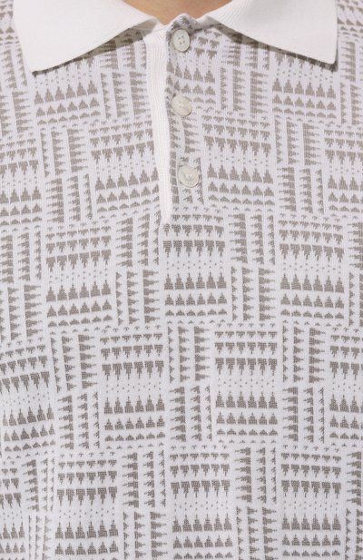 Поло из шелка и хлопка ZILLI, арт. KBP002M0145VMPA00, фото 5