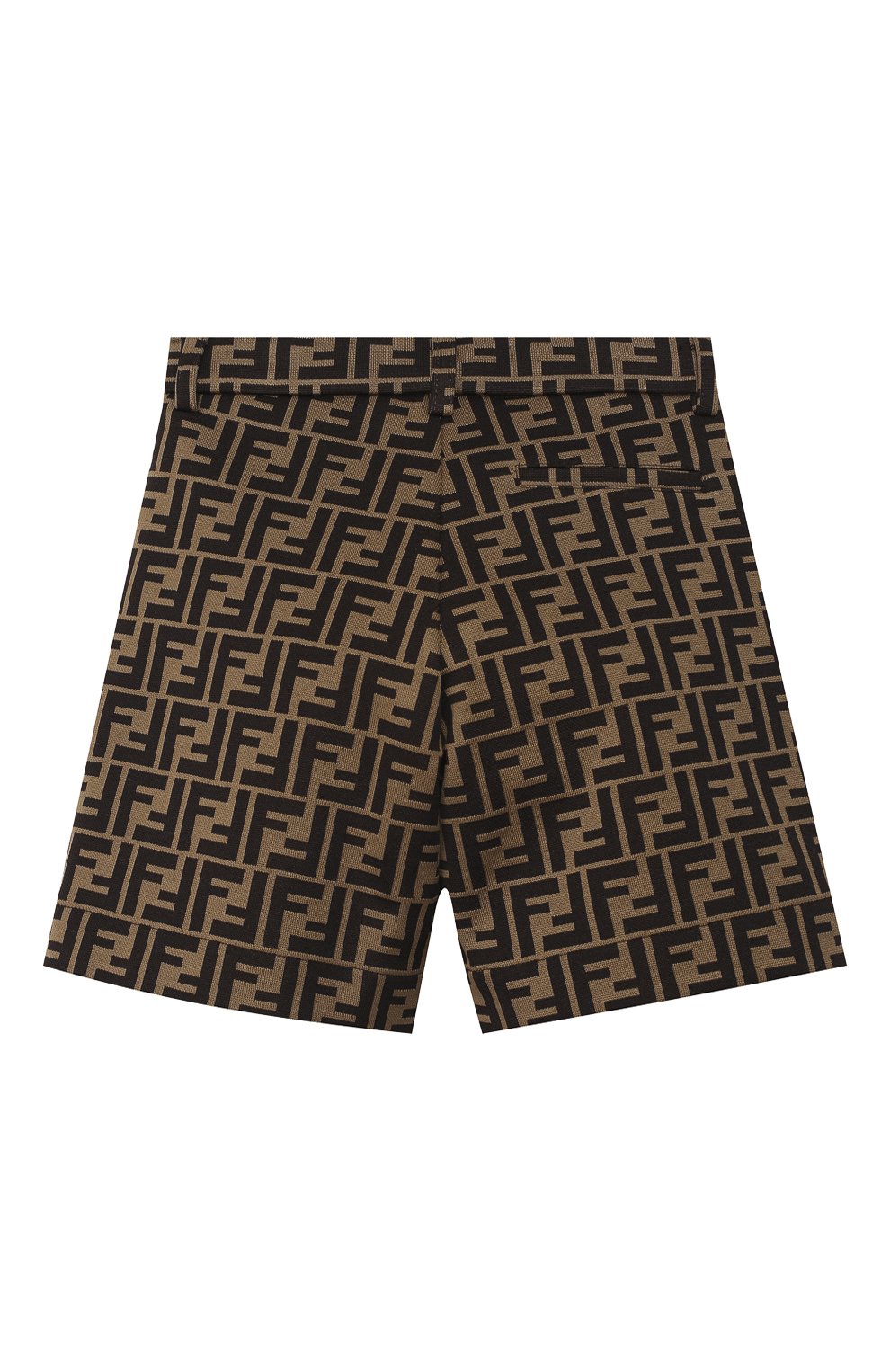 Хлопковые шорты FENDI, арт. JMF274/A6A6/8A-12+, фото 2
