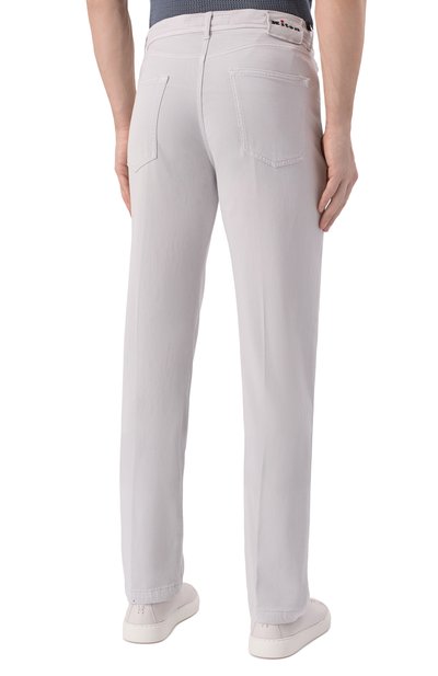 Брюки из лиоцелла KITON, арт. UPNJS1K0606F03, фото 4