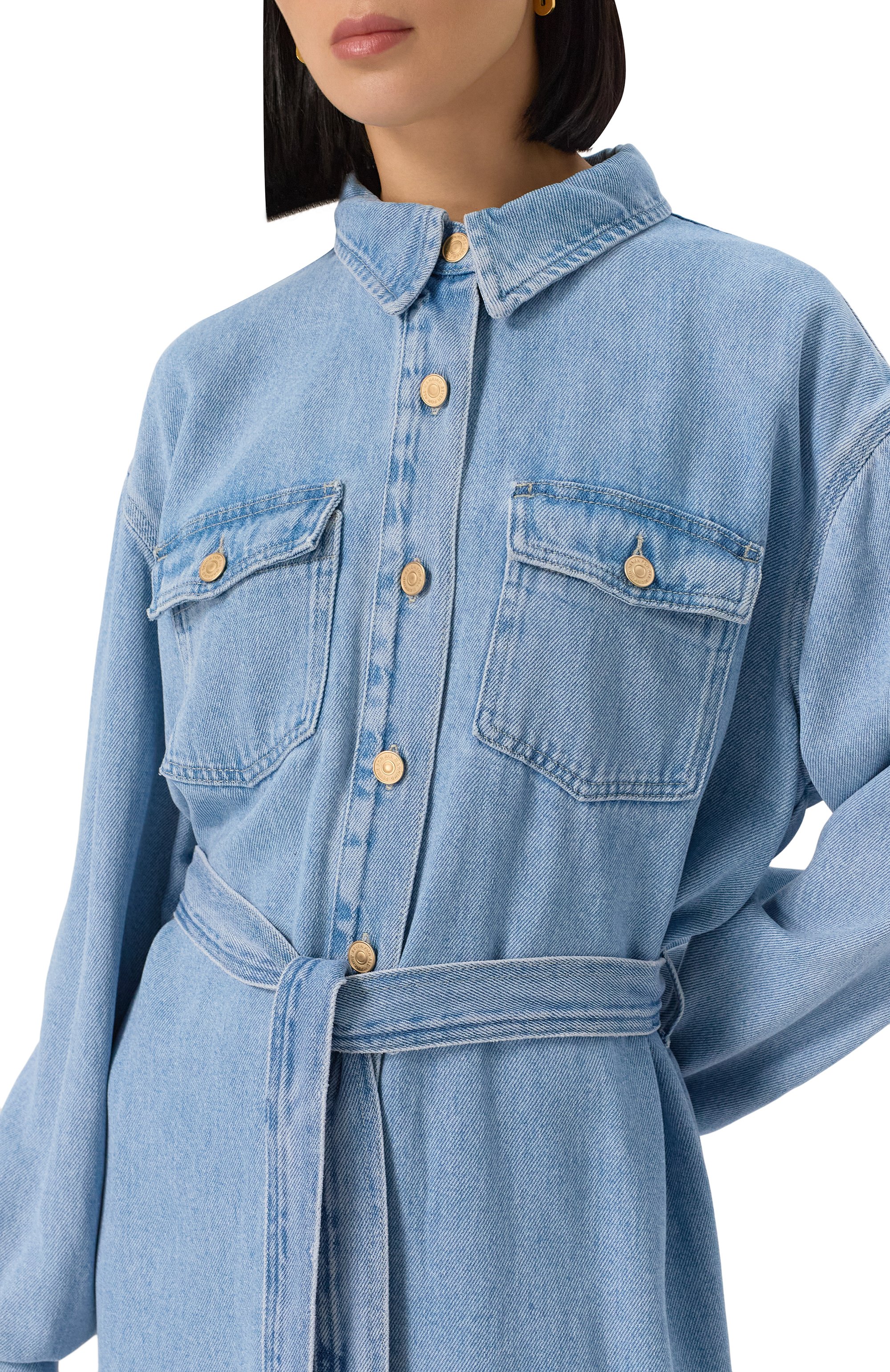 Джинсовое платье 7 FOR ALL MANKIND, арт. JSCZC860TS, фото 5