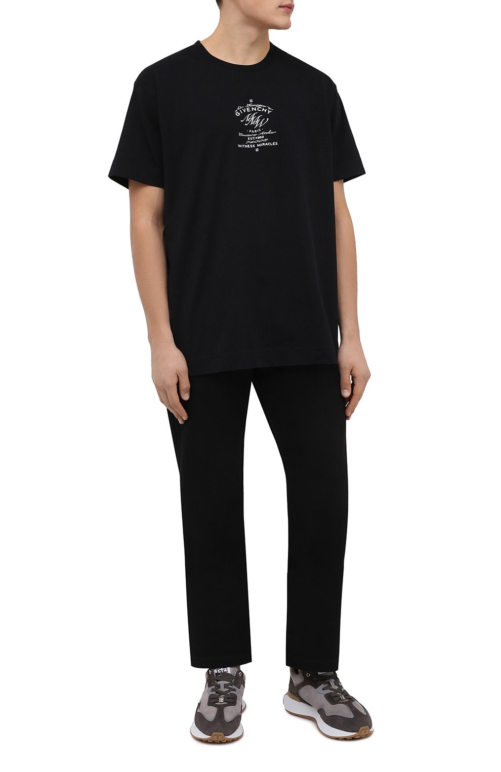 Хлопковая футболка GIVENCHY, арт. BM71793Y6B, фото 2
