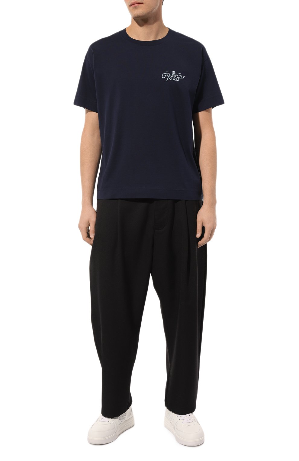 Хлопковая футболка GIVENCHY, арт. BM71JB3YNC, фото 2