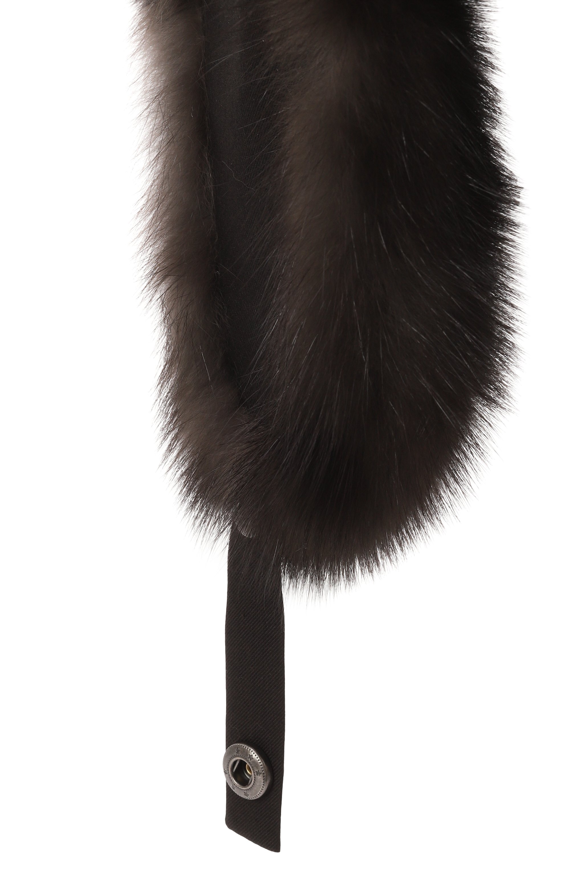 Шапка-ушанка авиатор с мехом соболя BLACK SABLE, арт. BS-24004EB/А, фото 3