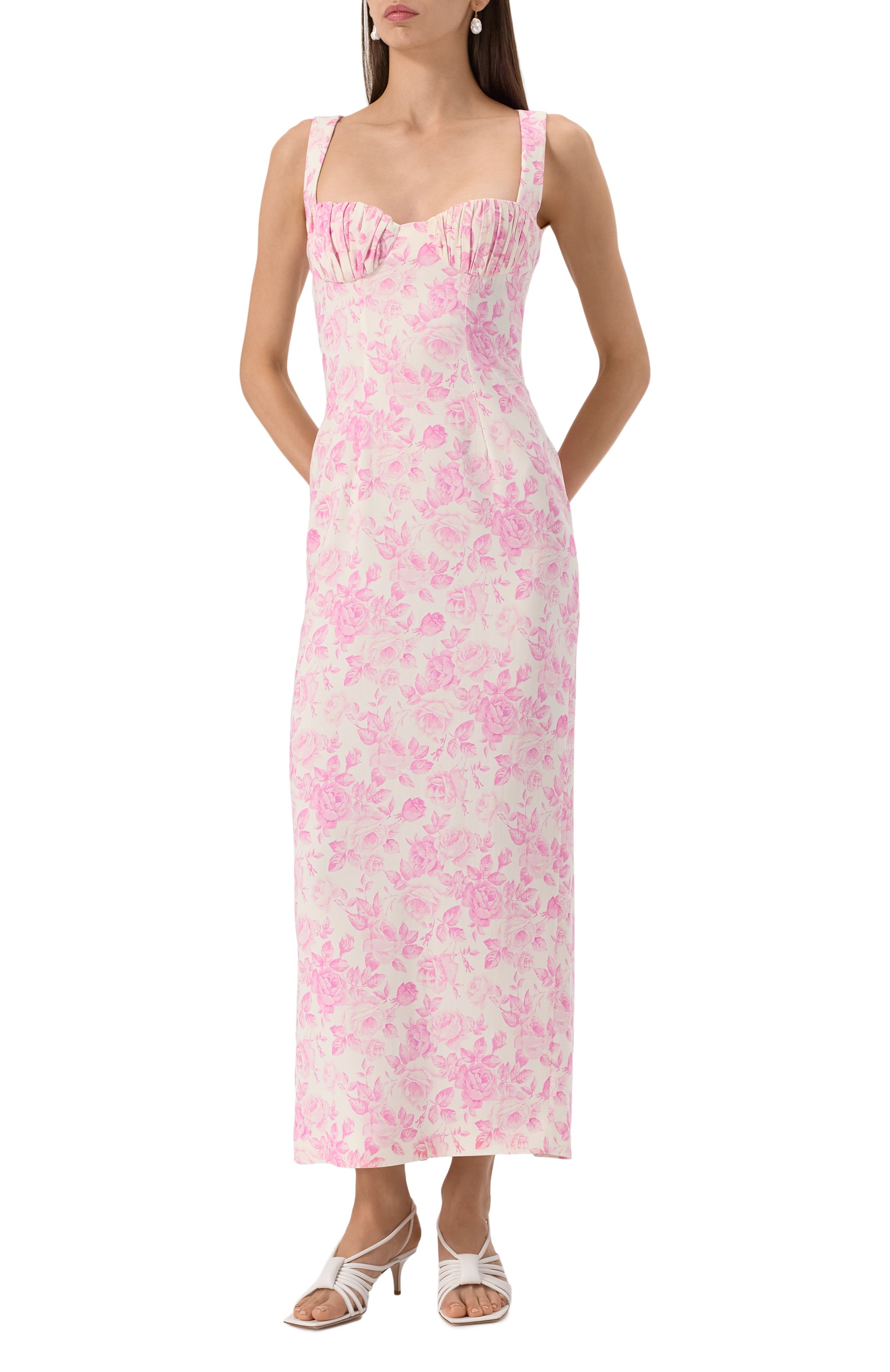 Платье из вискозы ROWEN ROSE, арт. DRS_RR389, фото 3