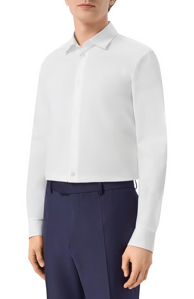 Хлопковая сорочка TRUSSARDI, арт. 5004N000052N, фото 3