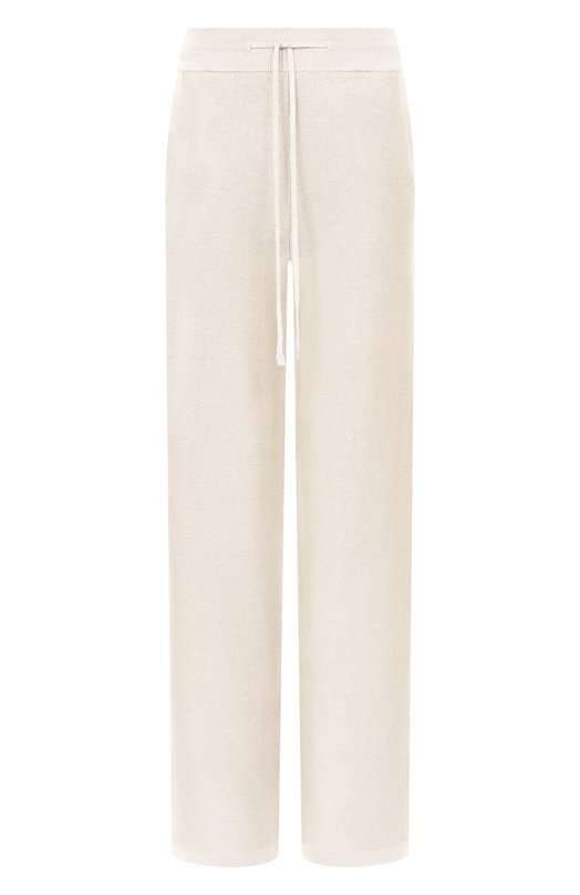 Брюки из шелка и хлопка MVST WS61-605MU Кремовый WS61-605MU