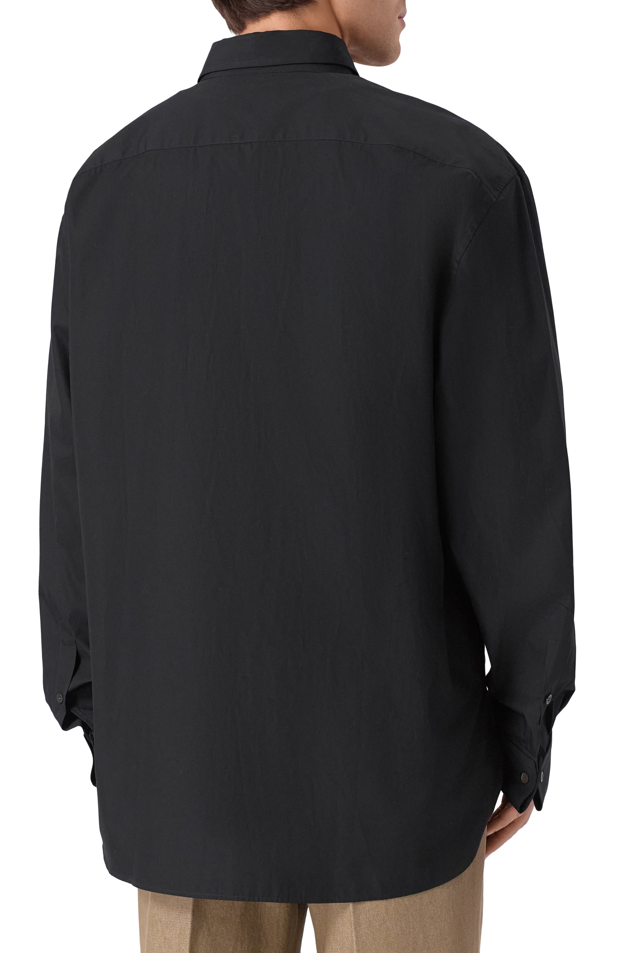 Хлопковая рубашка DRIES VAN NOTEN, арт. 020767-2293-900, фото 4