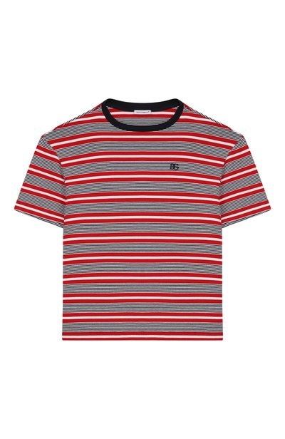 Футболка из вискозы DOLCE & GABBANA, арт. L4JTJW/FBGAS_001