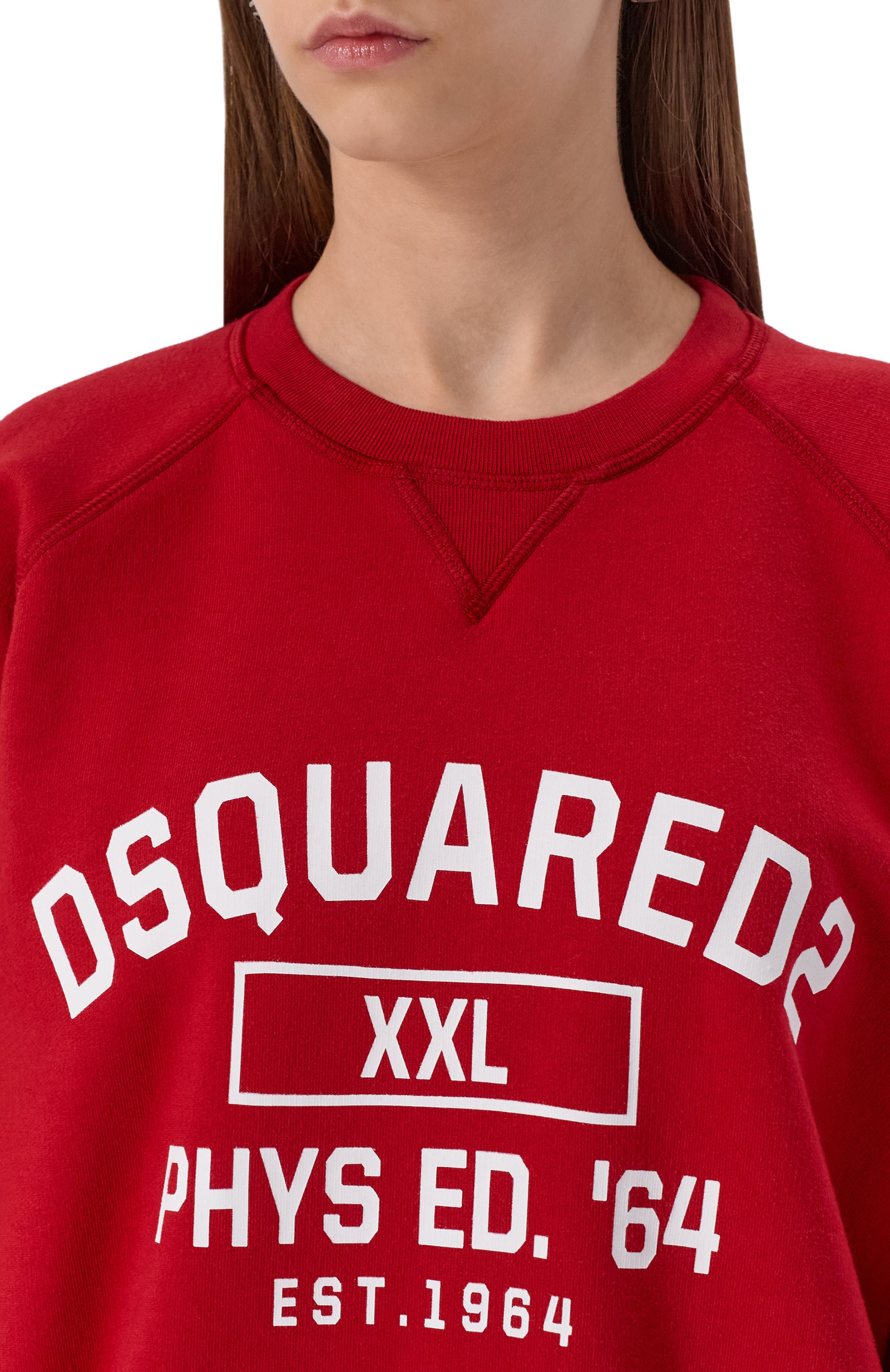 Хлопковый свитшот DSQUARED2, арт. S72GU0517/S25030, фото 5