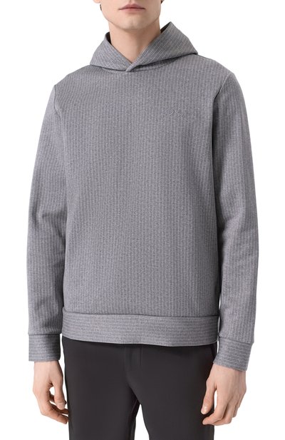 Хлопковое худи BOSS, арт. 50531324, фото 3