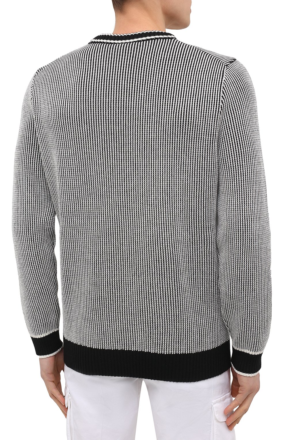 Свитер из шерсти и хлопка BOSS, арт. 50442160, фото 4