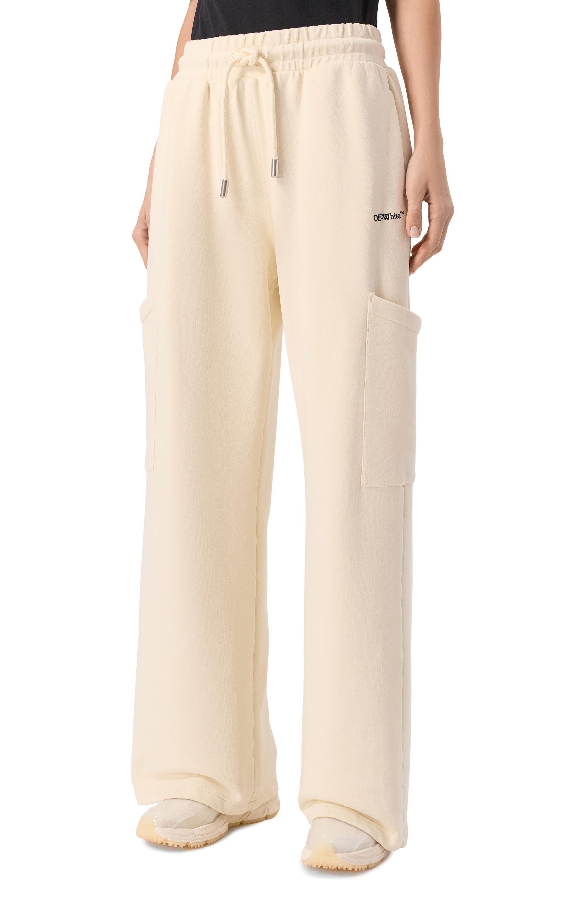 Хлопковые брюки-карго OFF-WHITE, арт. 0WCH025S25FLE0020B10, фото 3