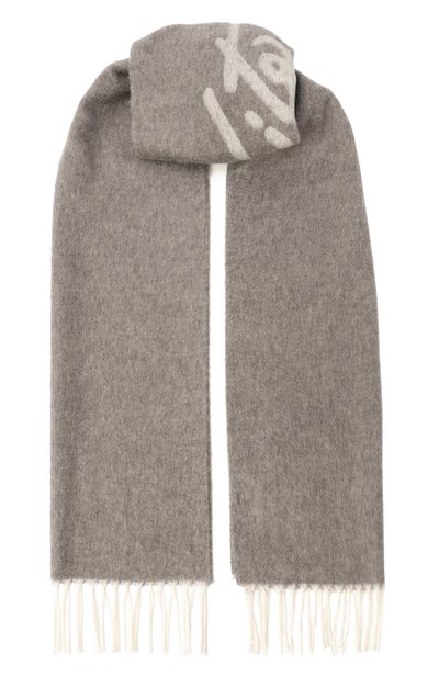 Мужской шарф из кашемира и шерсти KITON, арт. USCIACK0201F10