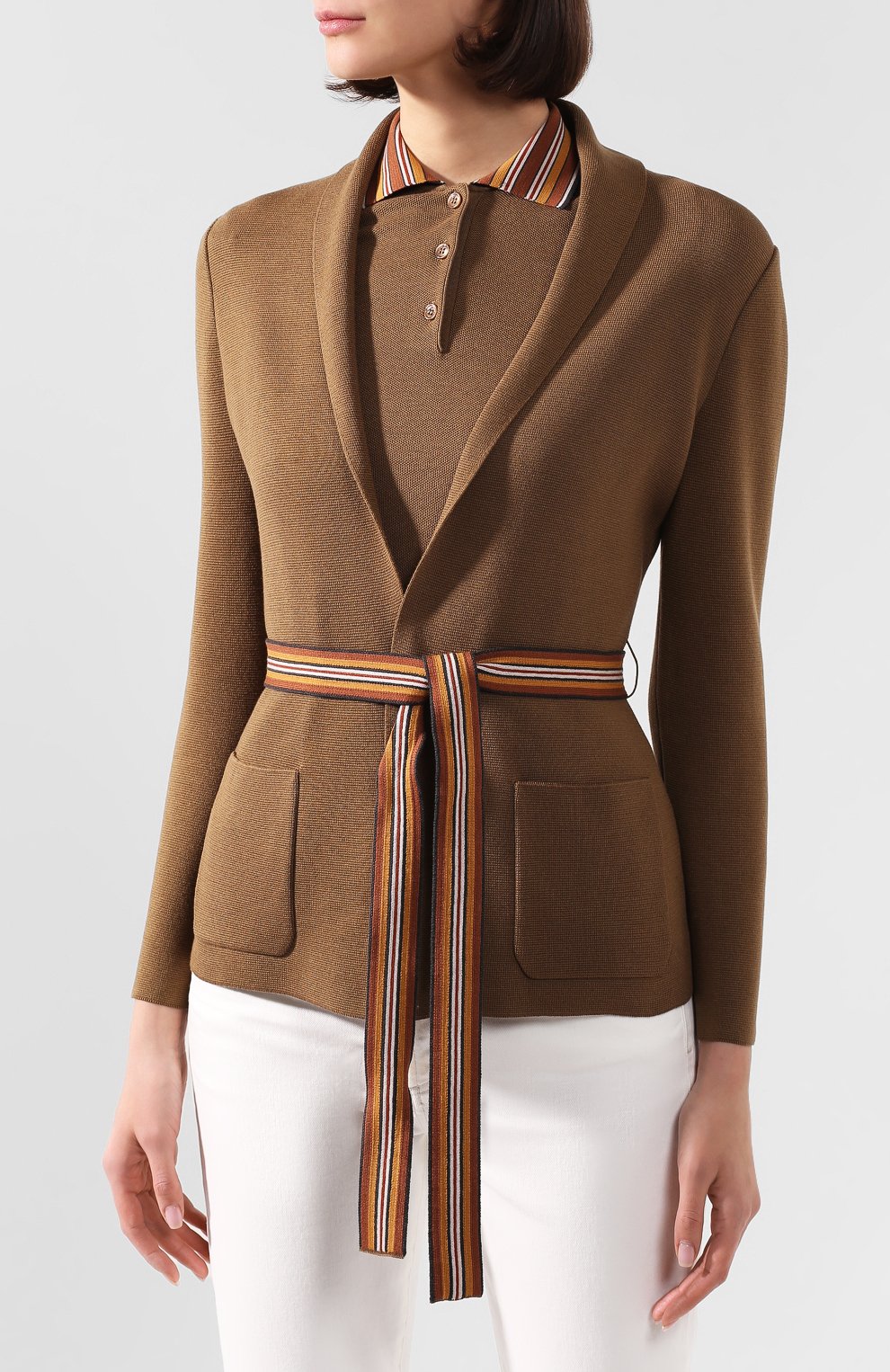 Кардиган из смеси шелка и хлопка LORO PIANA, арт. FAL1359, фото 3